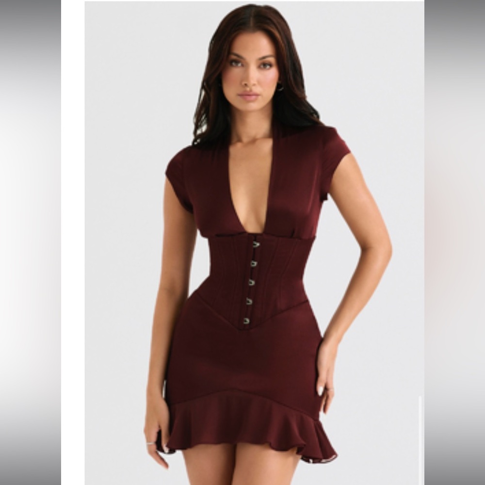 House of cb Tianna color wine
